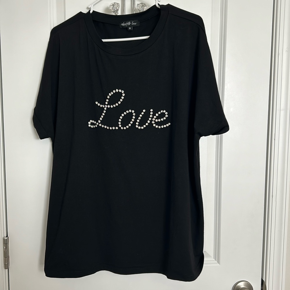 Two tees, both size 1x